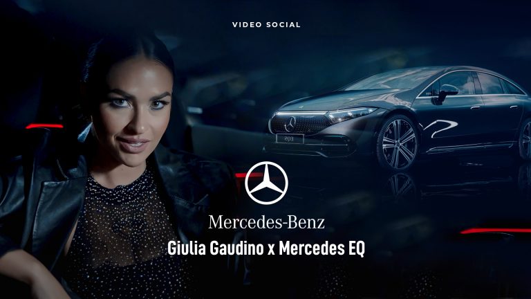 Giulia Gaudino x Mercedes EQ