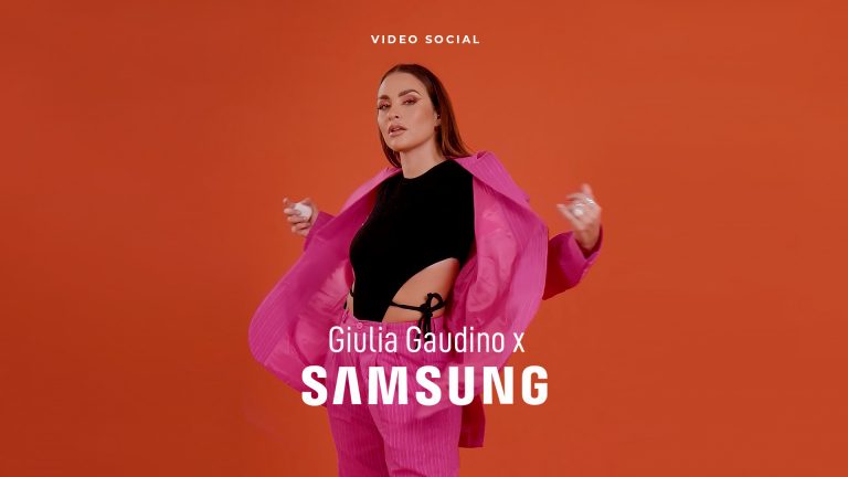 Giulia Gaudino x Samsung